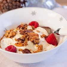 granola en yoghurt